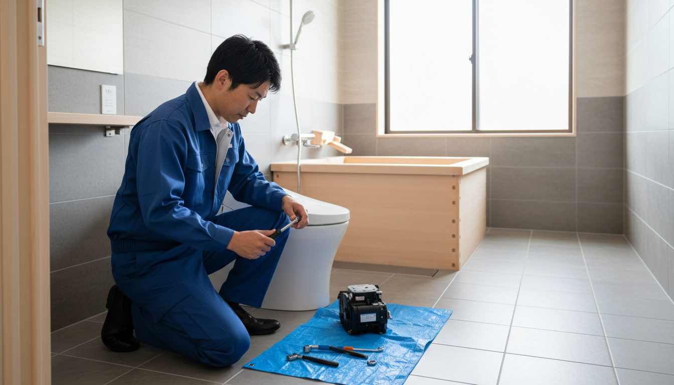 宍粟市のトイレつまり修理料金の相場は？に関する画像