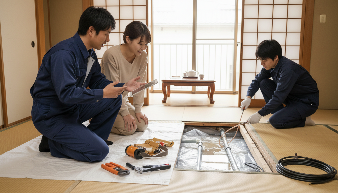 見積もり無料・水道局指定工事店かを確認するに関する画像