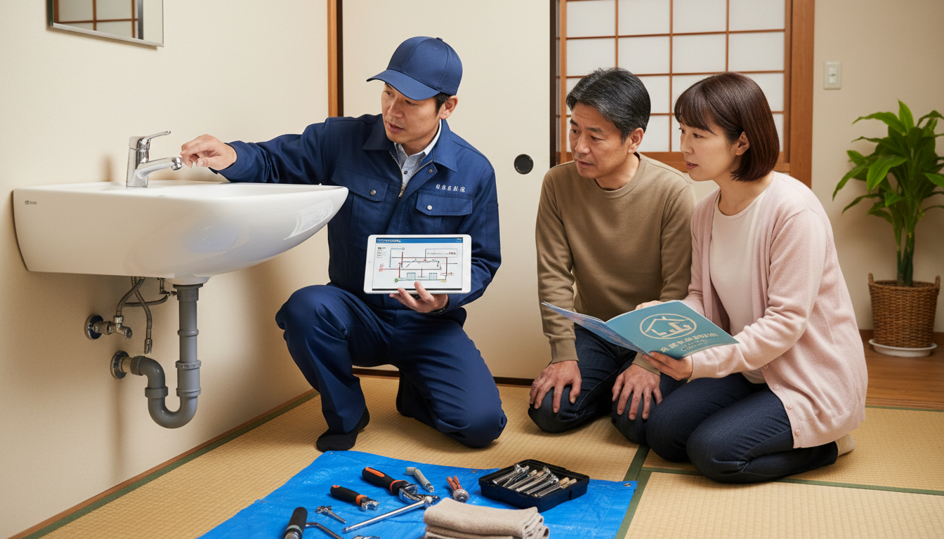 見積もり無料・水道局指定工事店かを確認するに関する画像