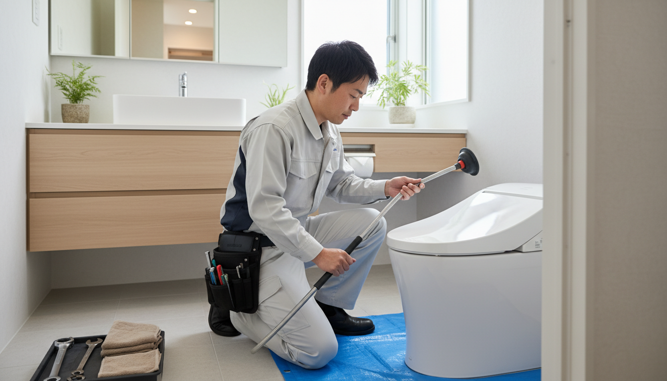 留寿都村のトイレつまり修理料金の相場は？費用を安く抑えるコツに関する画像