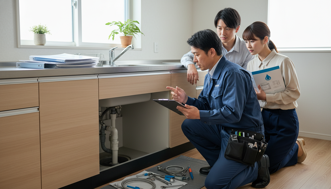 見積もり無料・水道局指定工事店かを確認するに関する画像