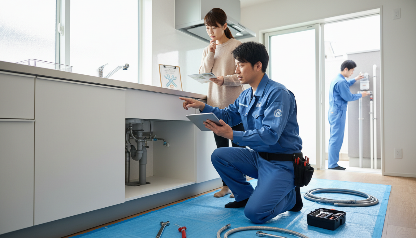 見積もり無料・水道局指定工事店かを確認するに関する画像