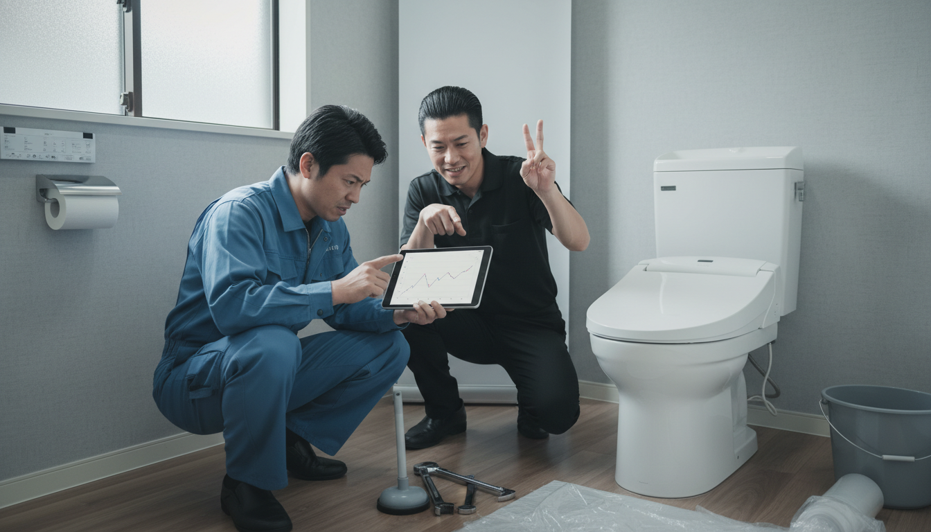 こんな業者には要注意!トイレつまりの悪徳業者を避けるための注意点に関する画像