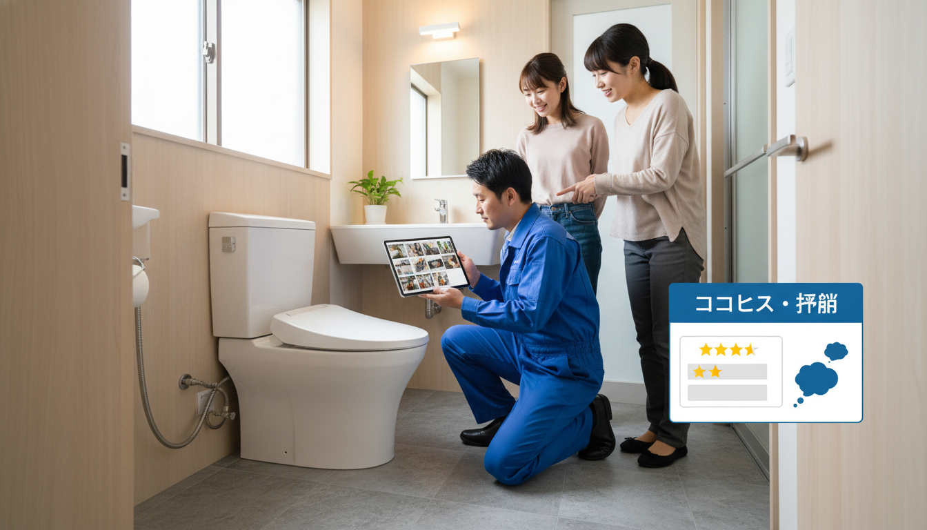 比較ポイント3：信頼の証！修理実績と口コミ・評判の確認方法に関する画像