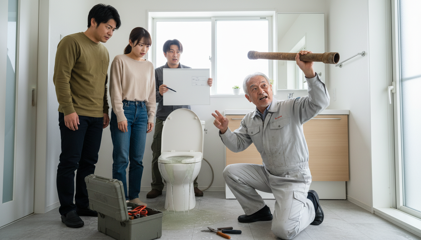 要注意！手稲区で避けるべき悪徳水道業者の手口と見分け方に関する画像