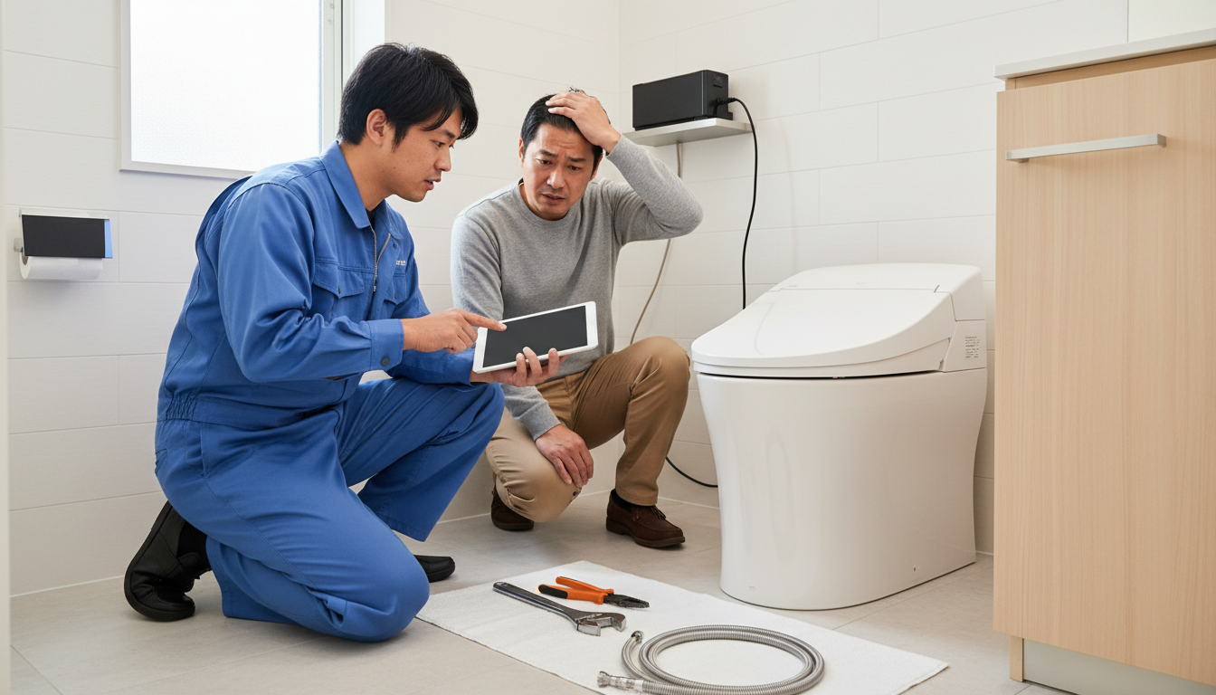 【要注意】高額請求も？トイレつまり修理での悪質業者トラブル事例と回避策に関する画像
