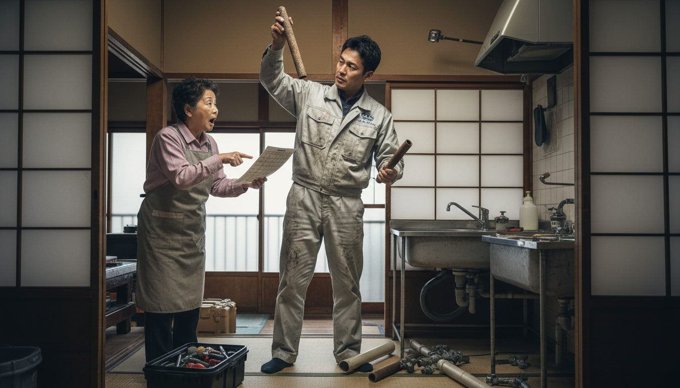 悪質な水道修理業者に注意！よくあるトラブル事例と回避策に関する画像