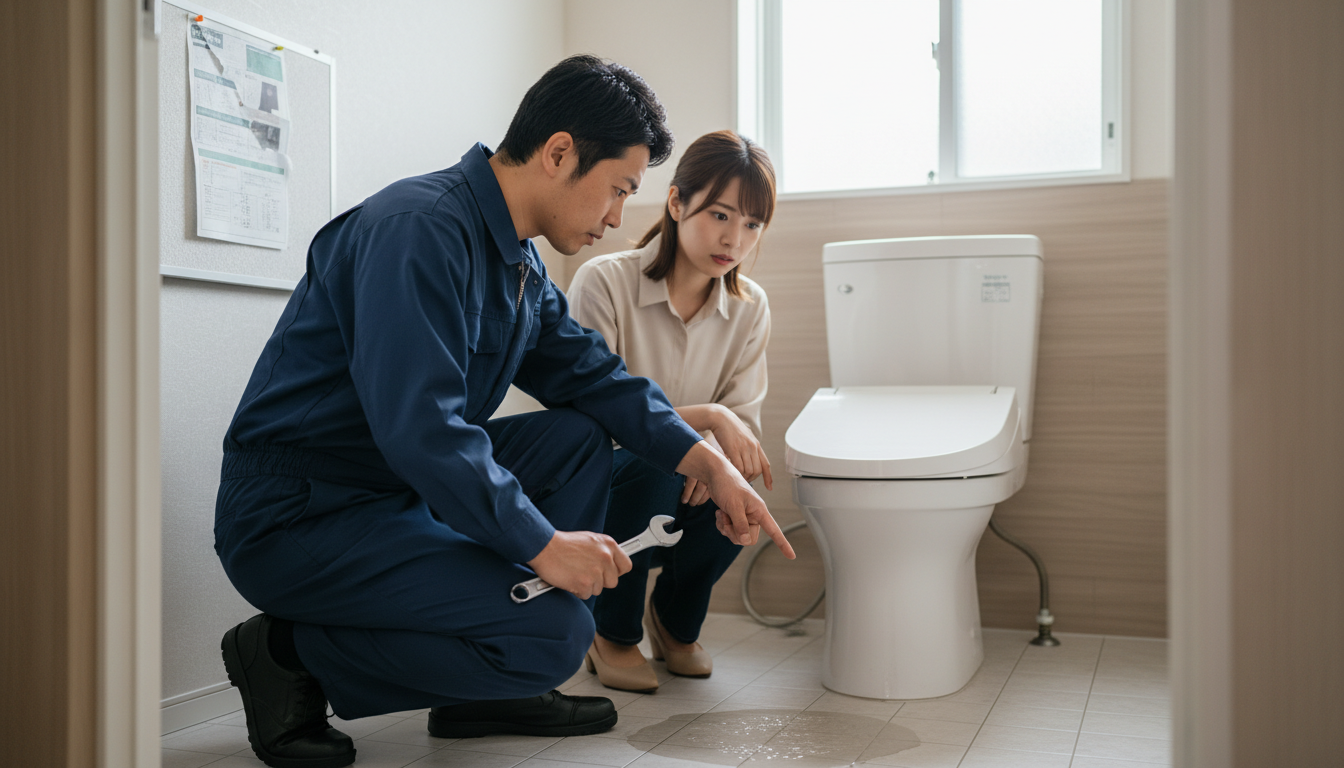 悪質な水道修理業者を避けるためのチェックポイントに関する画像