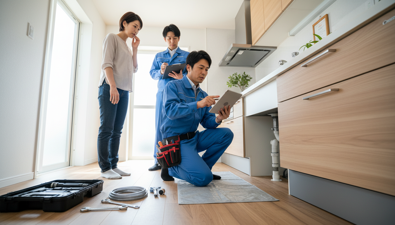 見積もり無料・水道局指定工事店かを確認するに関する画像