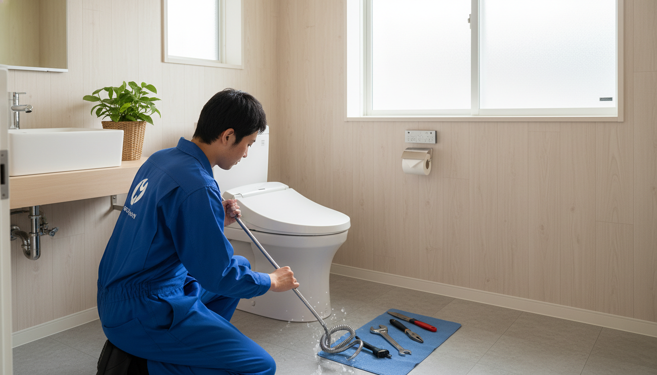 新冠郡新冠町でおすすめのトイレつまり修理業者に関する画像