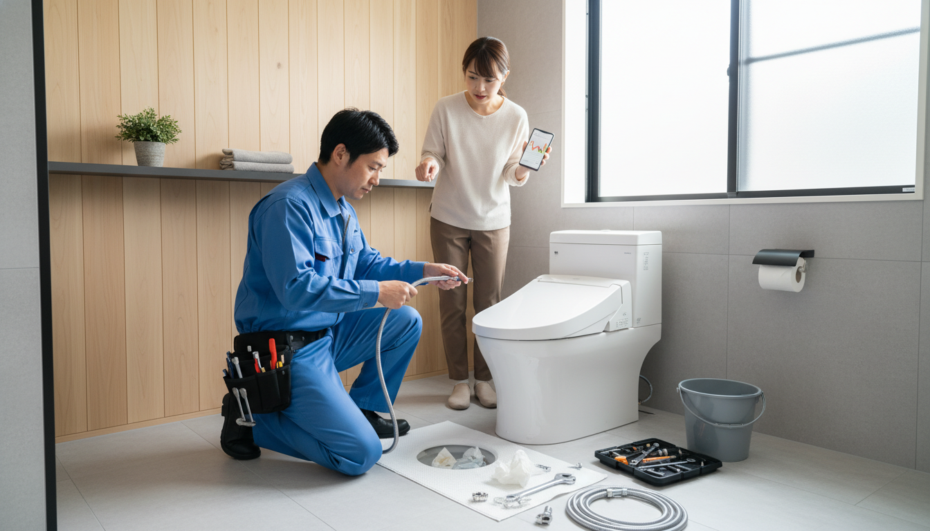 トイレつまりの修理料金相場｜標茶町ではいくらかかる？に関する画像