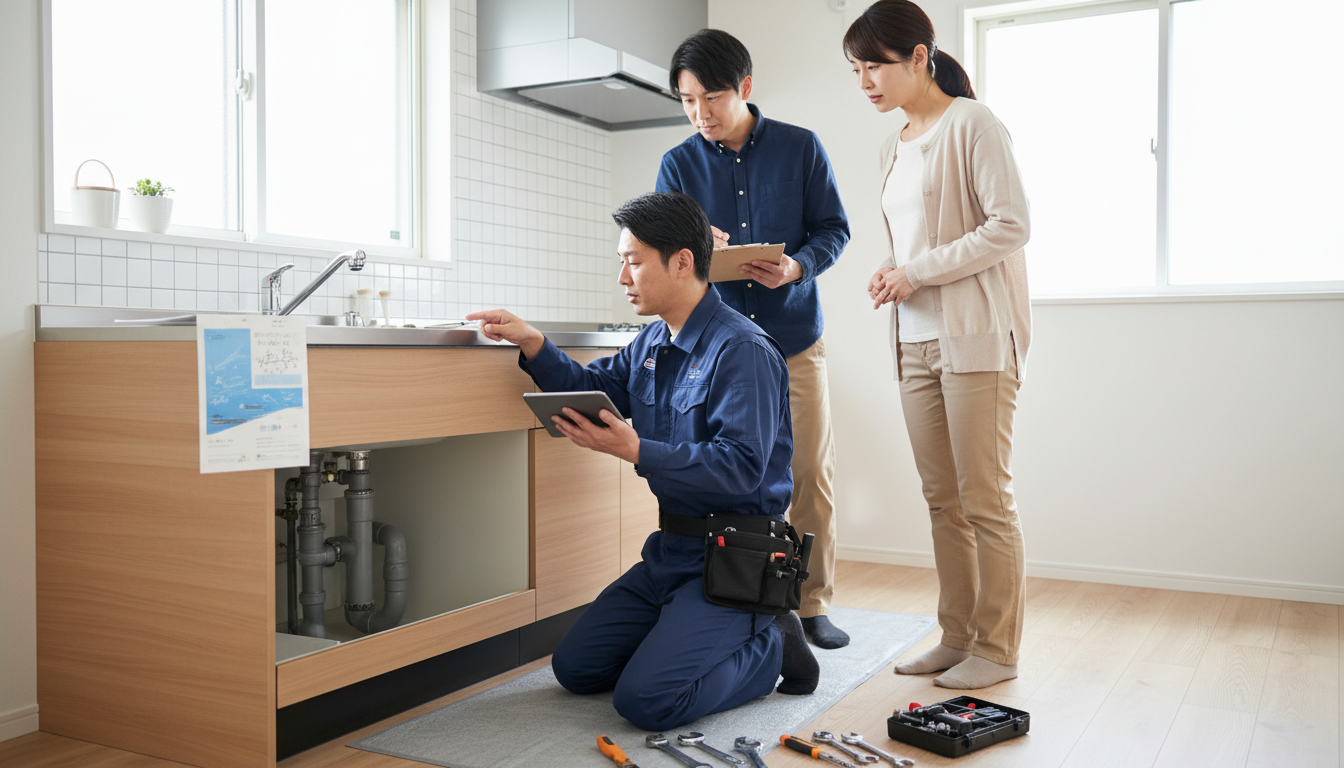 見積もり無料・水道局指定工事店かを確認するに関する画像