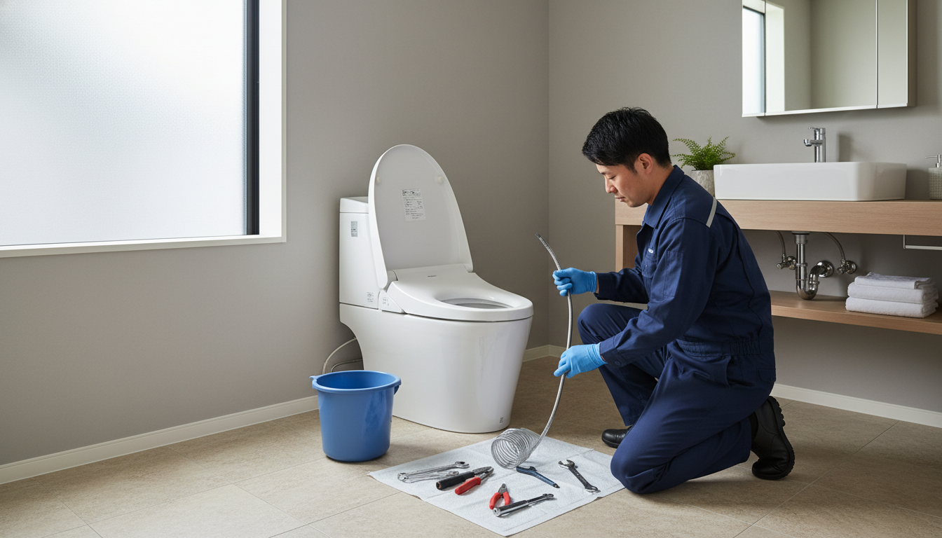 トイレつまり修理業者選びでよくある質問(FAQ)に関する画像