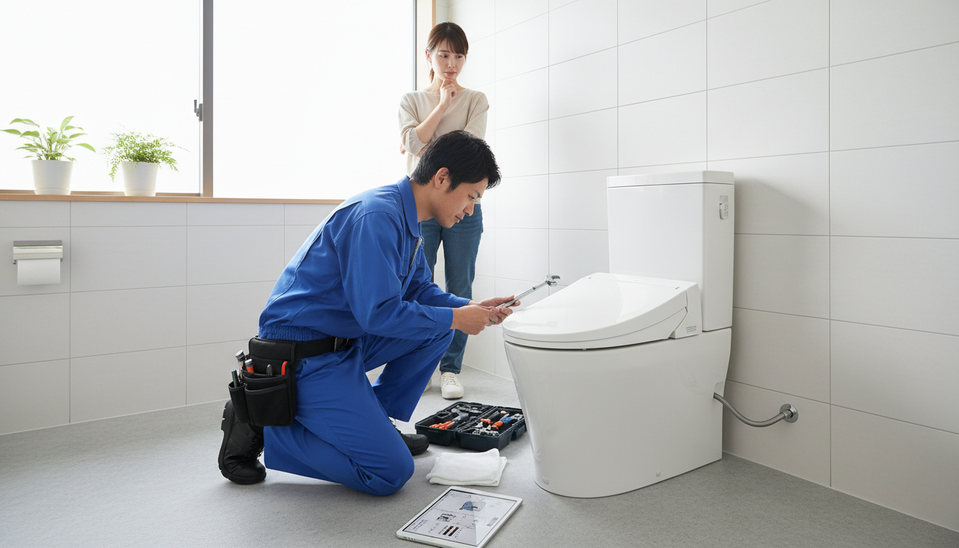 料金だけじゃない！岩出市のトイレつまり業者選びで失敗しない比較ポイントに関する画像