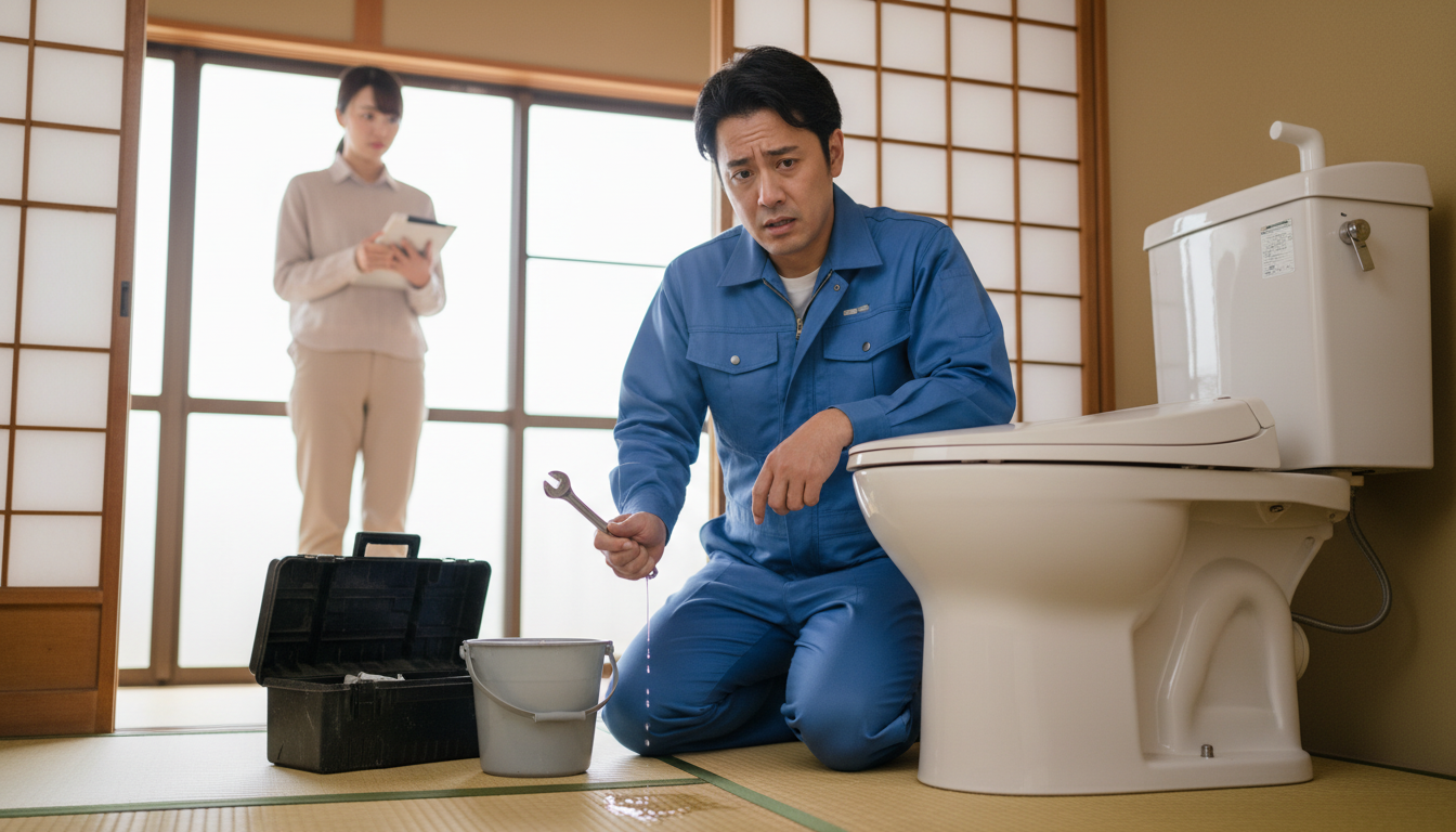 その業者、大丈夫?古座川町で悪質な水道修理業者を避けるためのチェックリストに関する画像