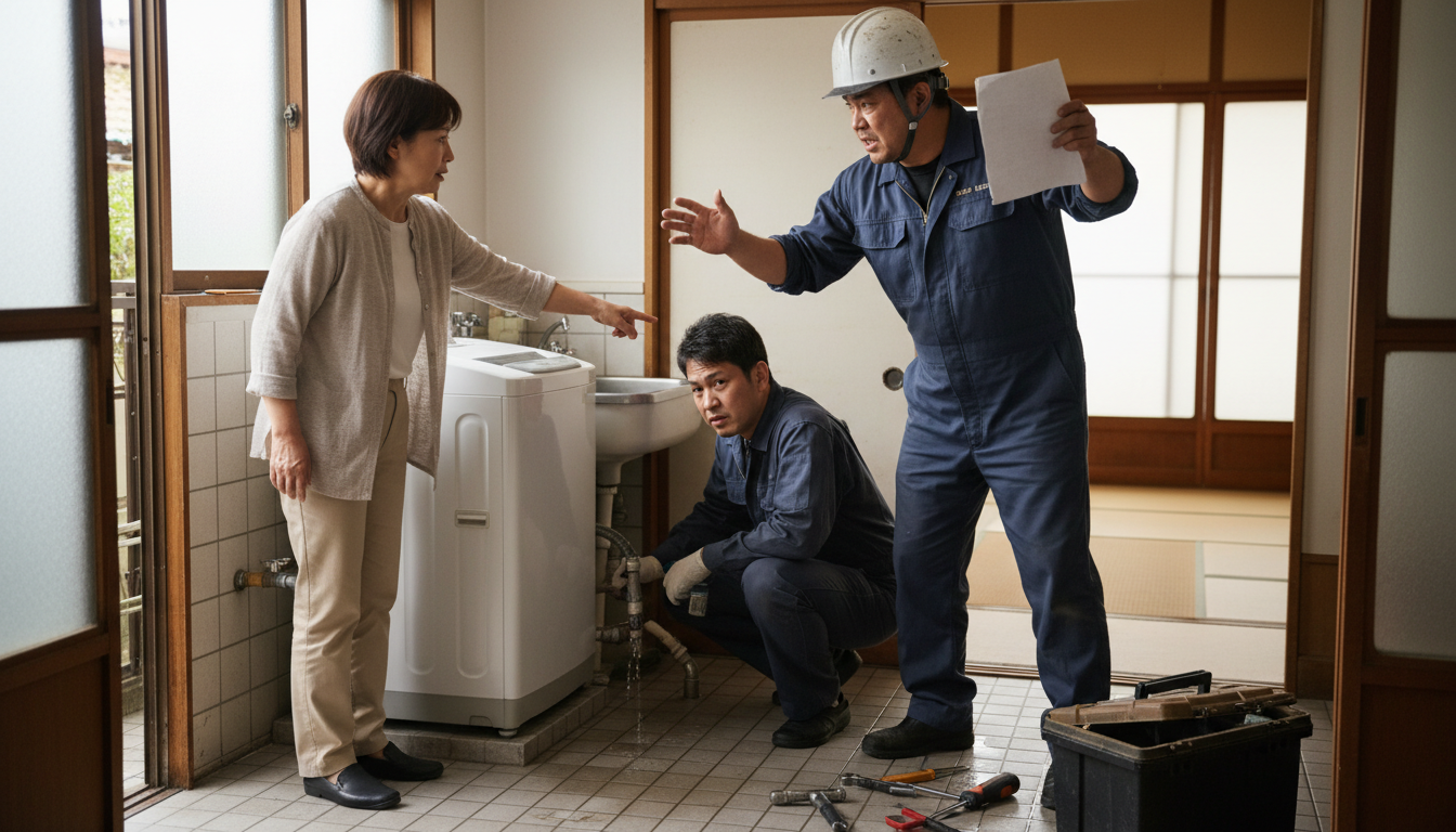 悪質な水道業者に注意！よくあるトラブル事例と回避策に関する画像