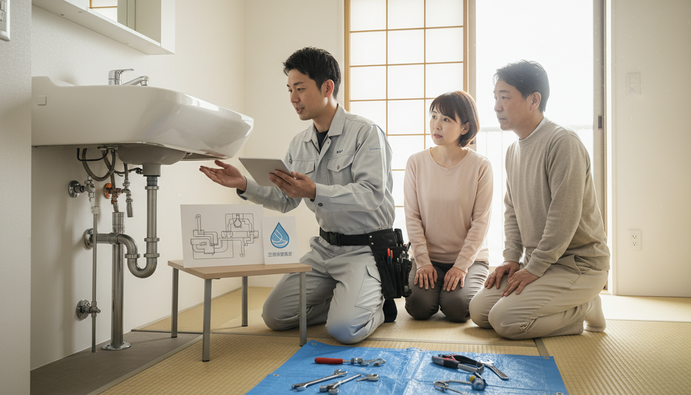 見積もり無料・水道局指定工事店かを確認するに関する画像