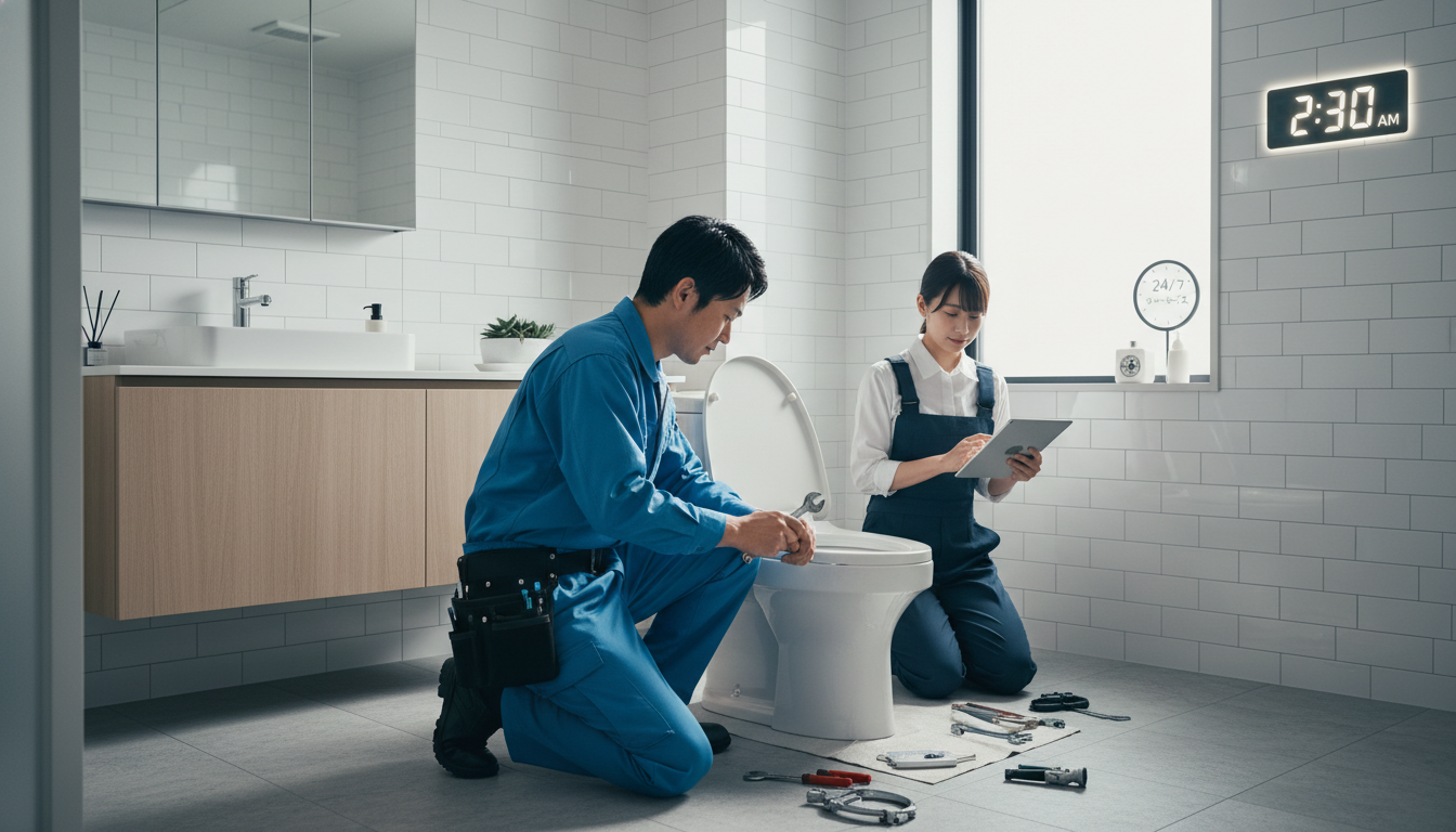 対応の速さと営業時間の重要性に関する画像