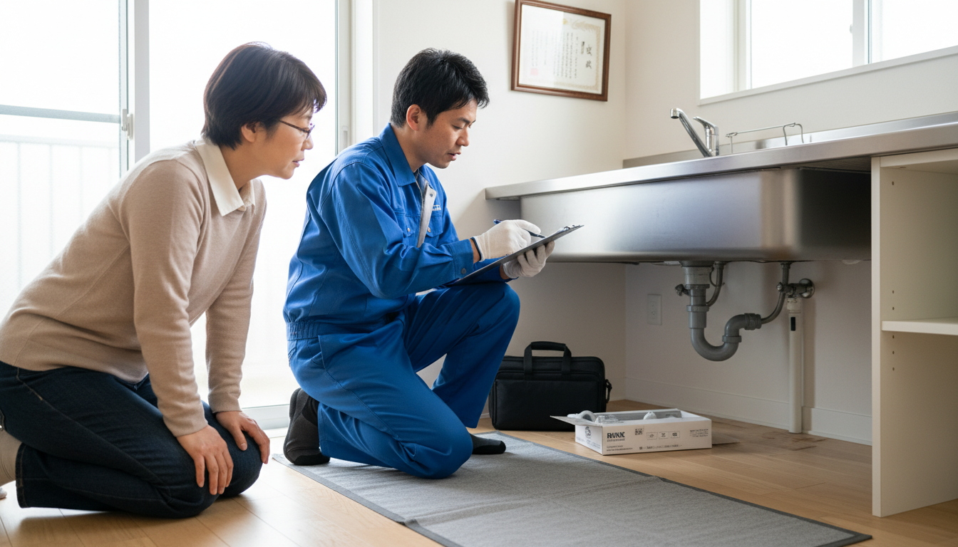 見積もり無料・水道局指定工事店かを確認するに関する画像