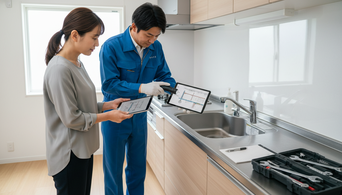 見積もり無料・水道局指定工事店かを確認するに関する画像