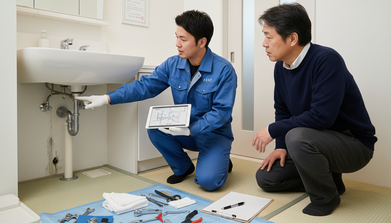 見積もり無料・水道局指定工事店かを確認するに関する画像