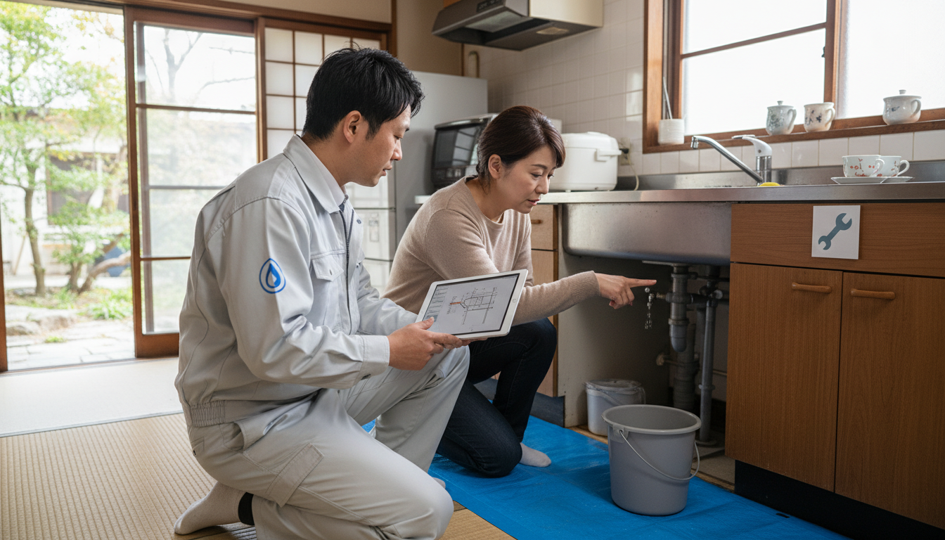 見積もり無料・水道局指定工事店かを確認するに関する画像
