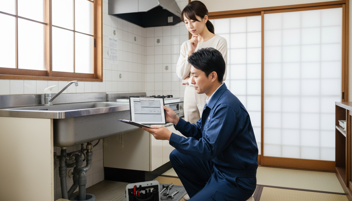 見積もり無料・水道局指定工事店かを確認するに関する画像