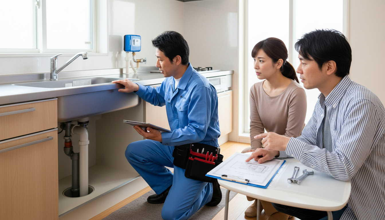 見積もり無料・水道局指定工事店かを確認するに関する画像