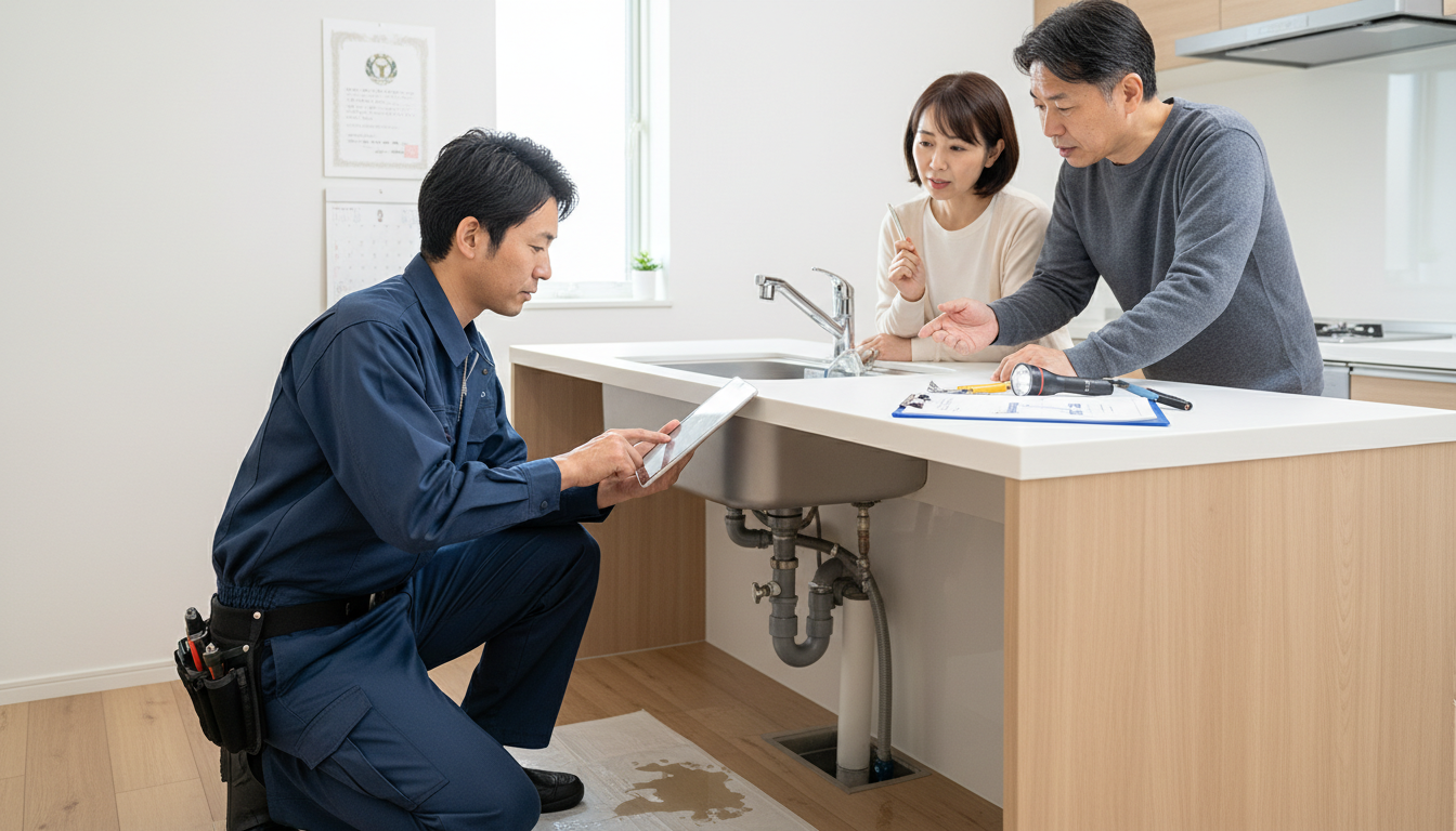 見積もり無料・水道局指定工事店かを確認するに関する画像