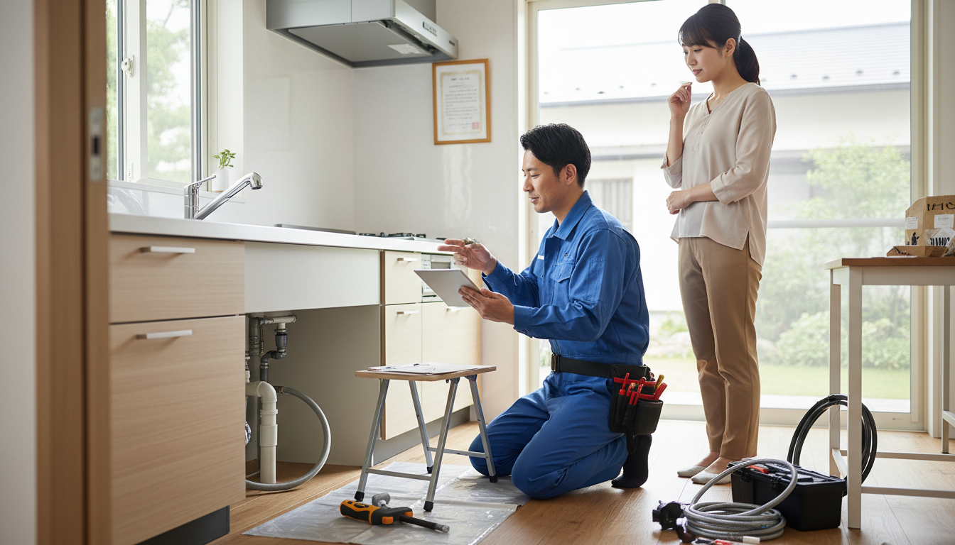 見積もり無料・水道局指定工事店かを確認するに関する画像