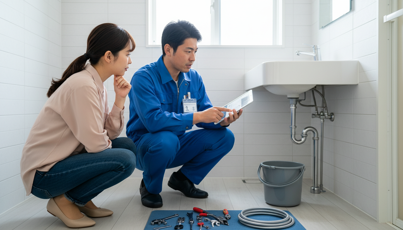 見積もり無料・水道局指定工事店かを確認するに関する画像