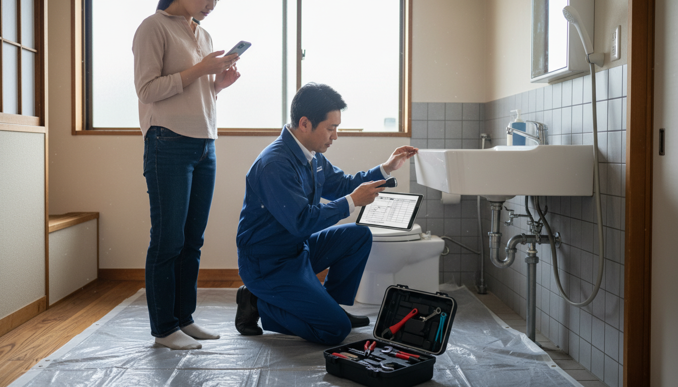 見積もり無料・水道局指定工事店かを確認するに関する画像