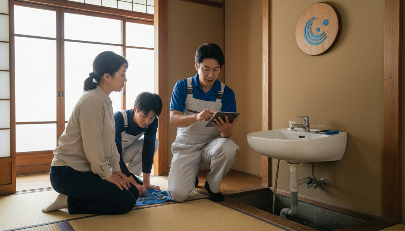 見積もり無料・水道局指定工事店かを確認するに関する画像