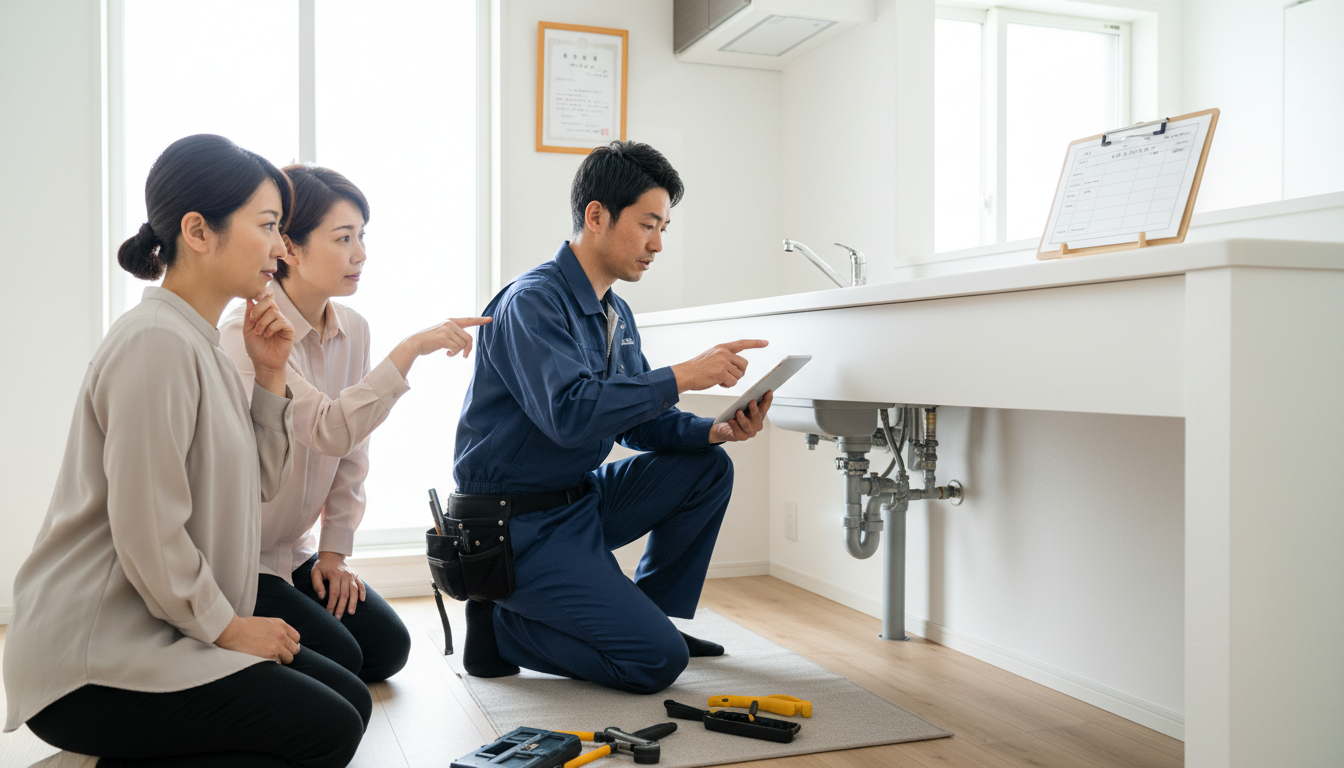 見積もり無料・水道局指定工事店かを確認するに関する画像