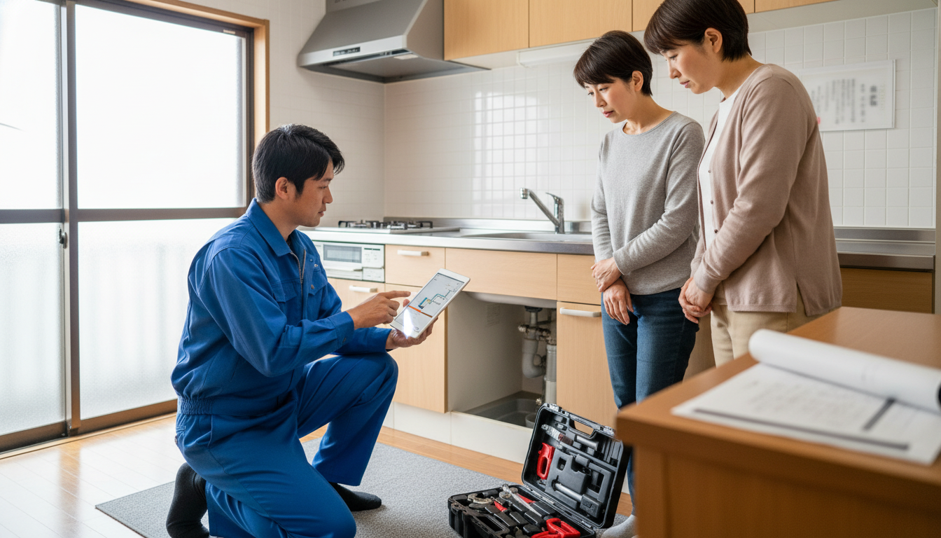 見積もり無料・水道局指定工事店かを確認するに関する画像