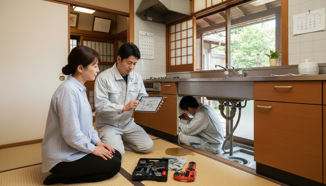 見積もり無料・水道局指定工事店かを確認するに関する画像