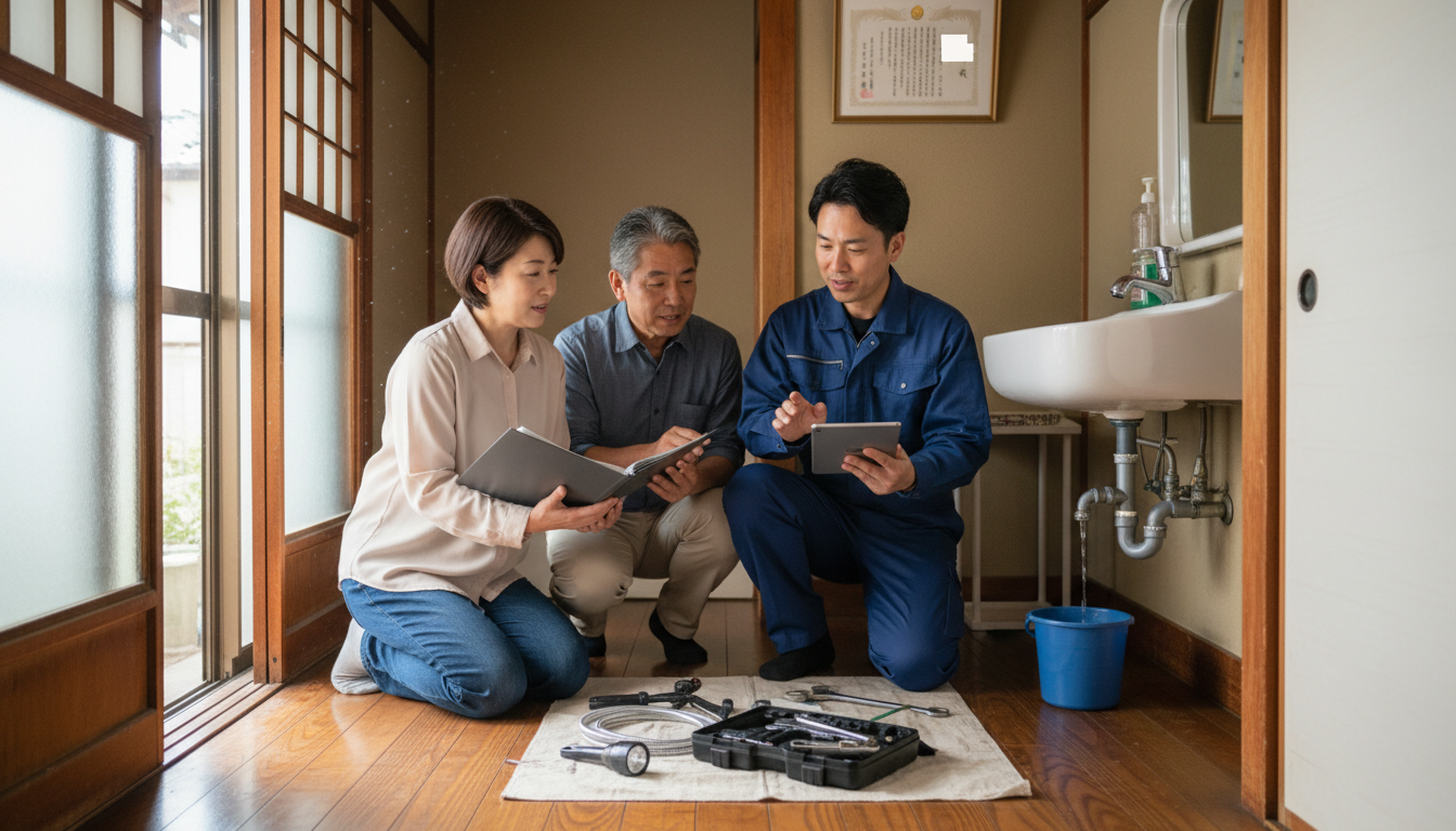 見積もり無料・水道局指定工事店かを確認するに関する画像