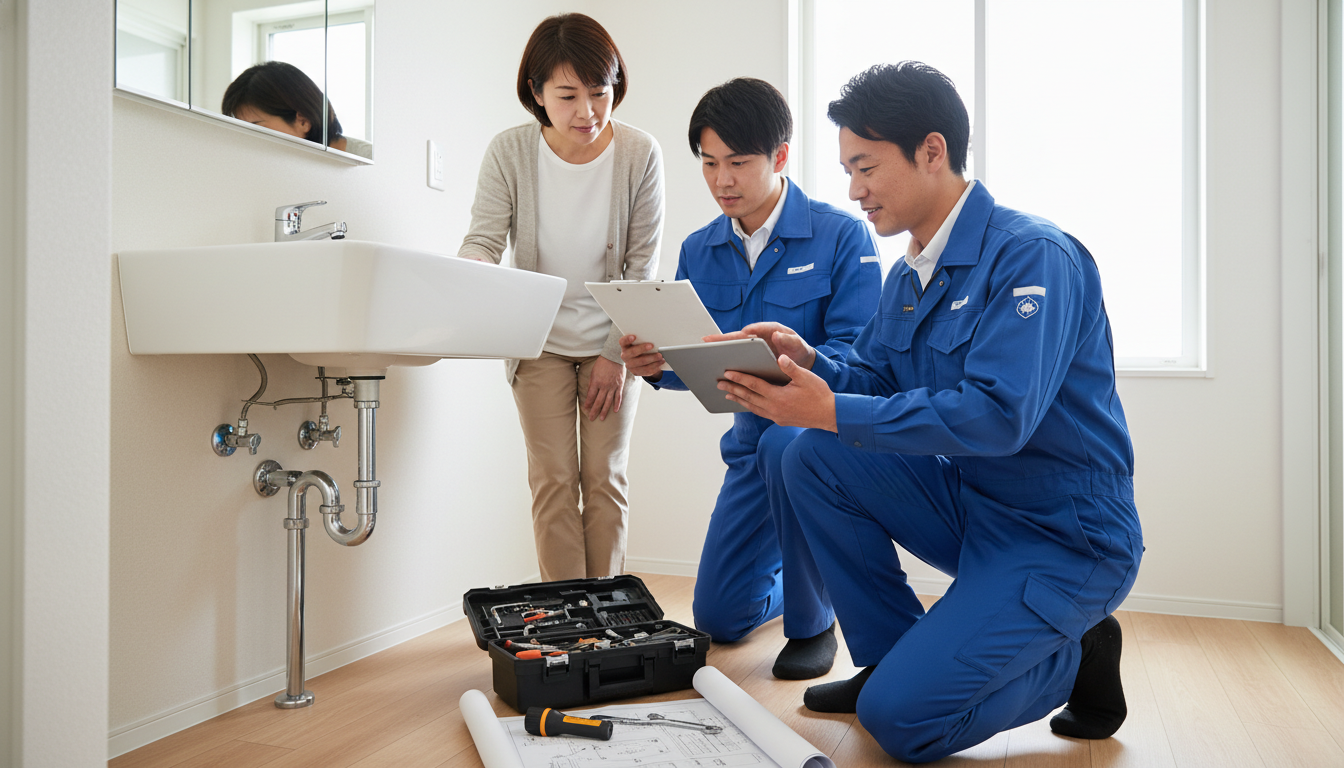 見積もり無料・水道局指定工事店かを確認するに関する画像