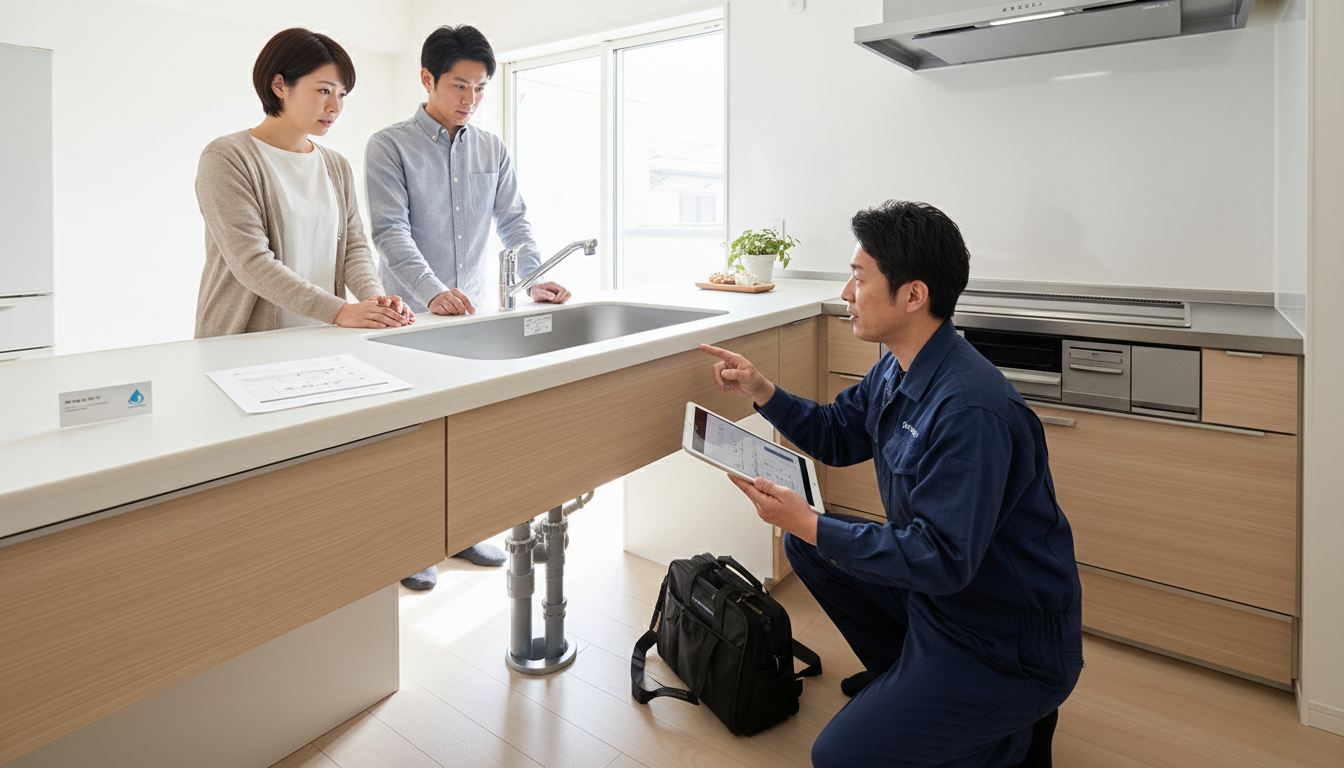 見積もり無料・水道局指定工事店かを確認するに関する画像