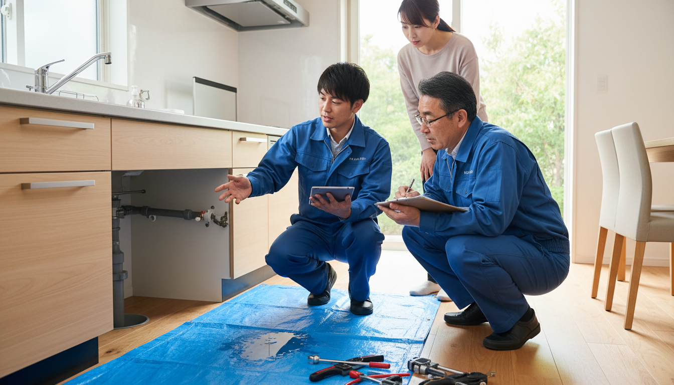 見積もり無料・水道局指定工事店かを確認するに関する画像