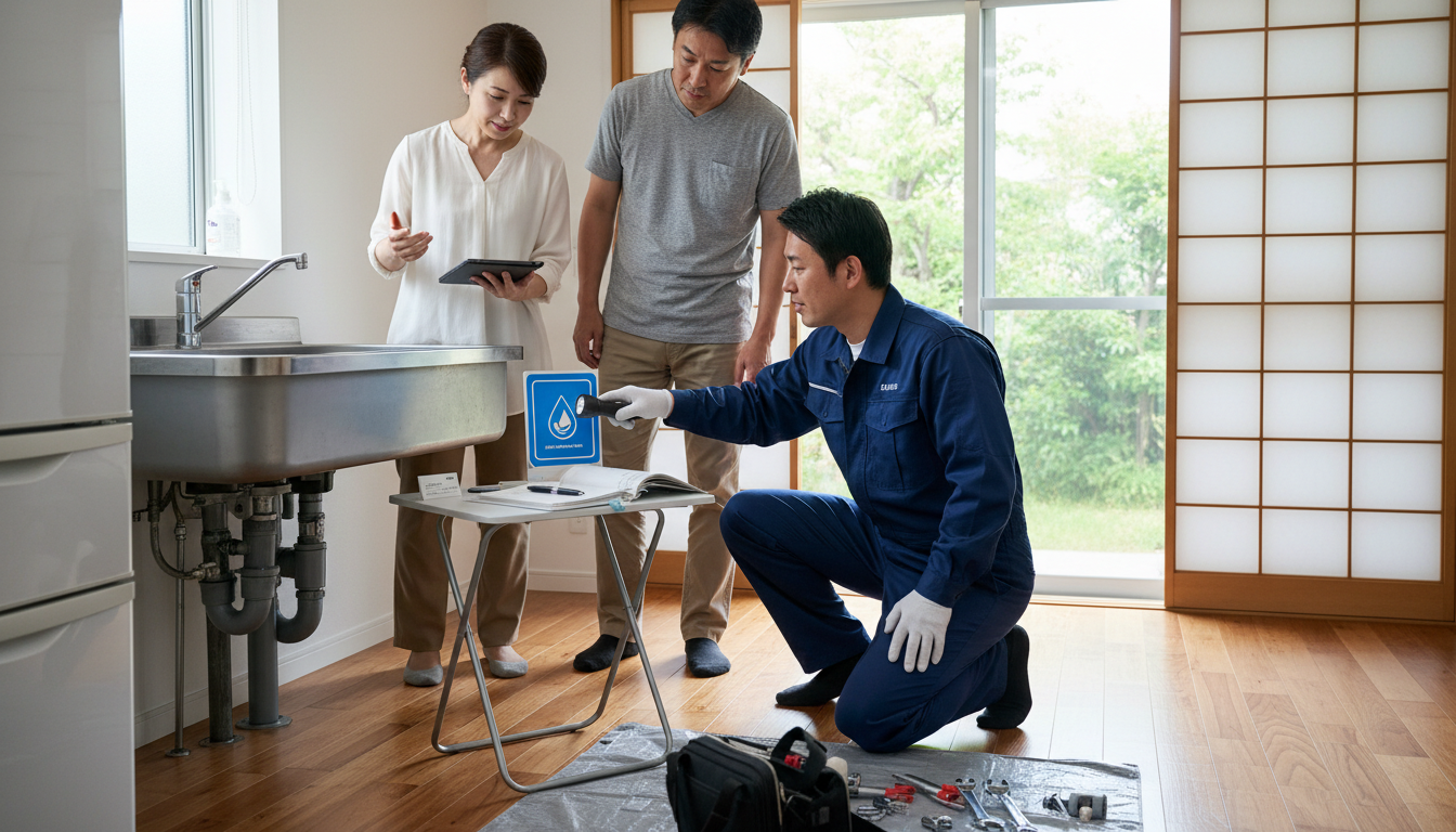 見積もり無料・水道局指定工事店かを確認するに関する画像