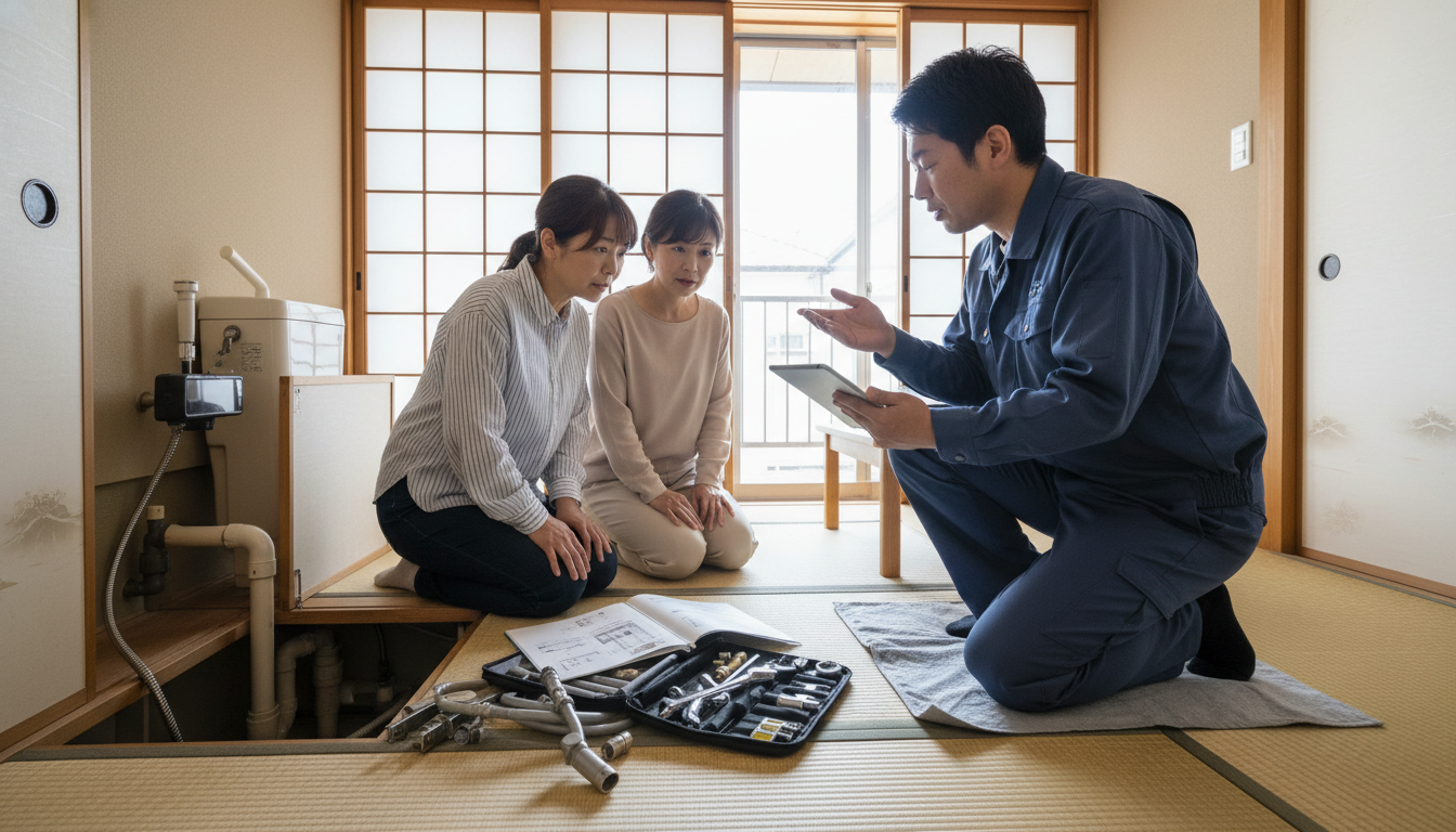 見積もり無料・水道局指定工事店かを確認するに関する画像