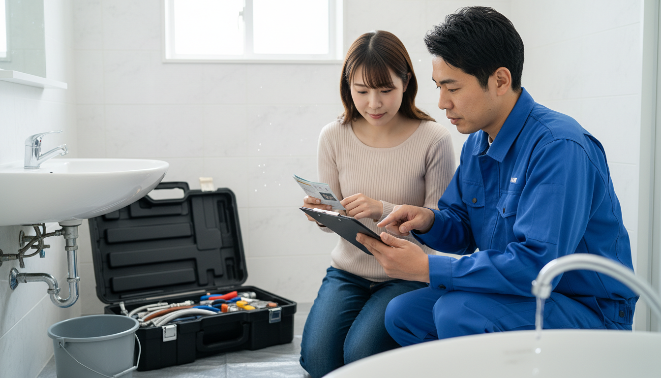 見積もり無料・水道局指定工事店かを確認するに関する画像