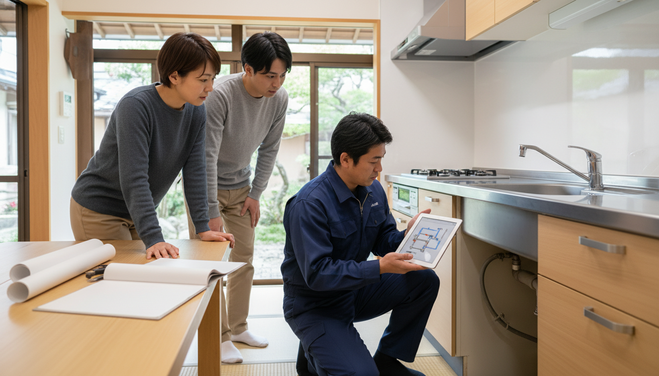 見積もり無料・水道局指定工事店かを確認するに関する画像