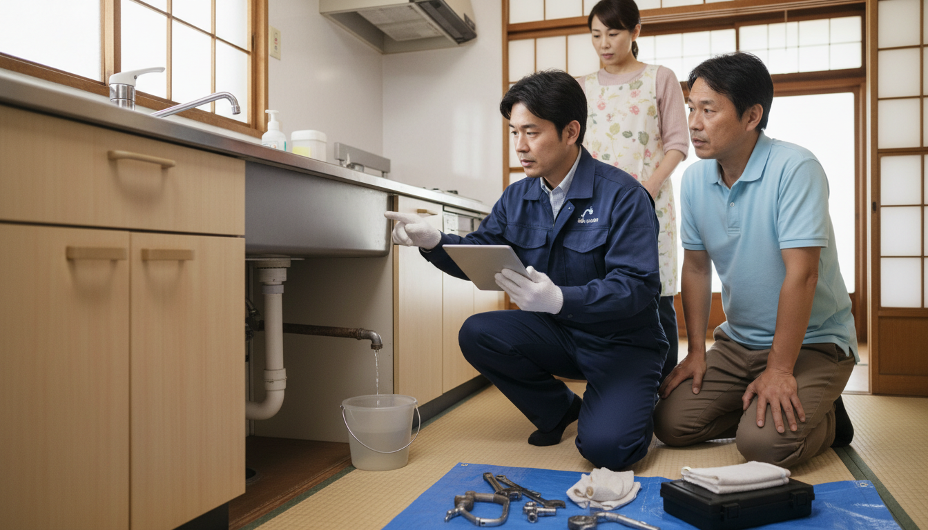 見積もり無料・水道局指定工事店かを確認するに関する画像