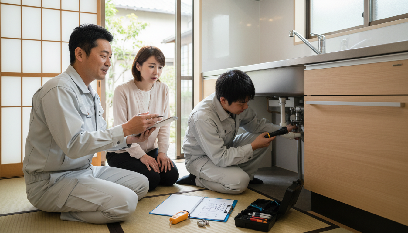 見積もり無料・水道局指定工事店かを確認するに関する画像