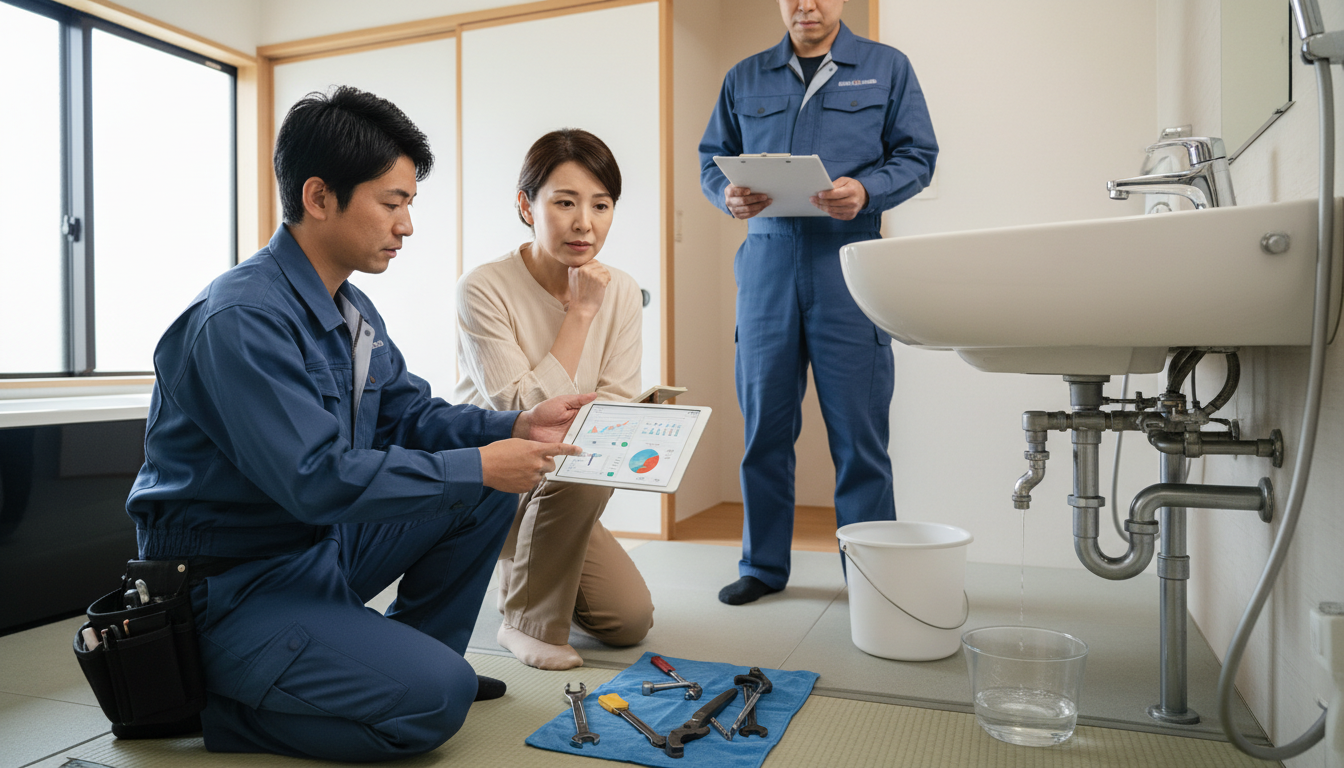 見積もり無料・水道局指定工事店かを確認するに関する画像