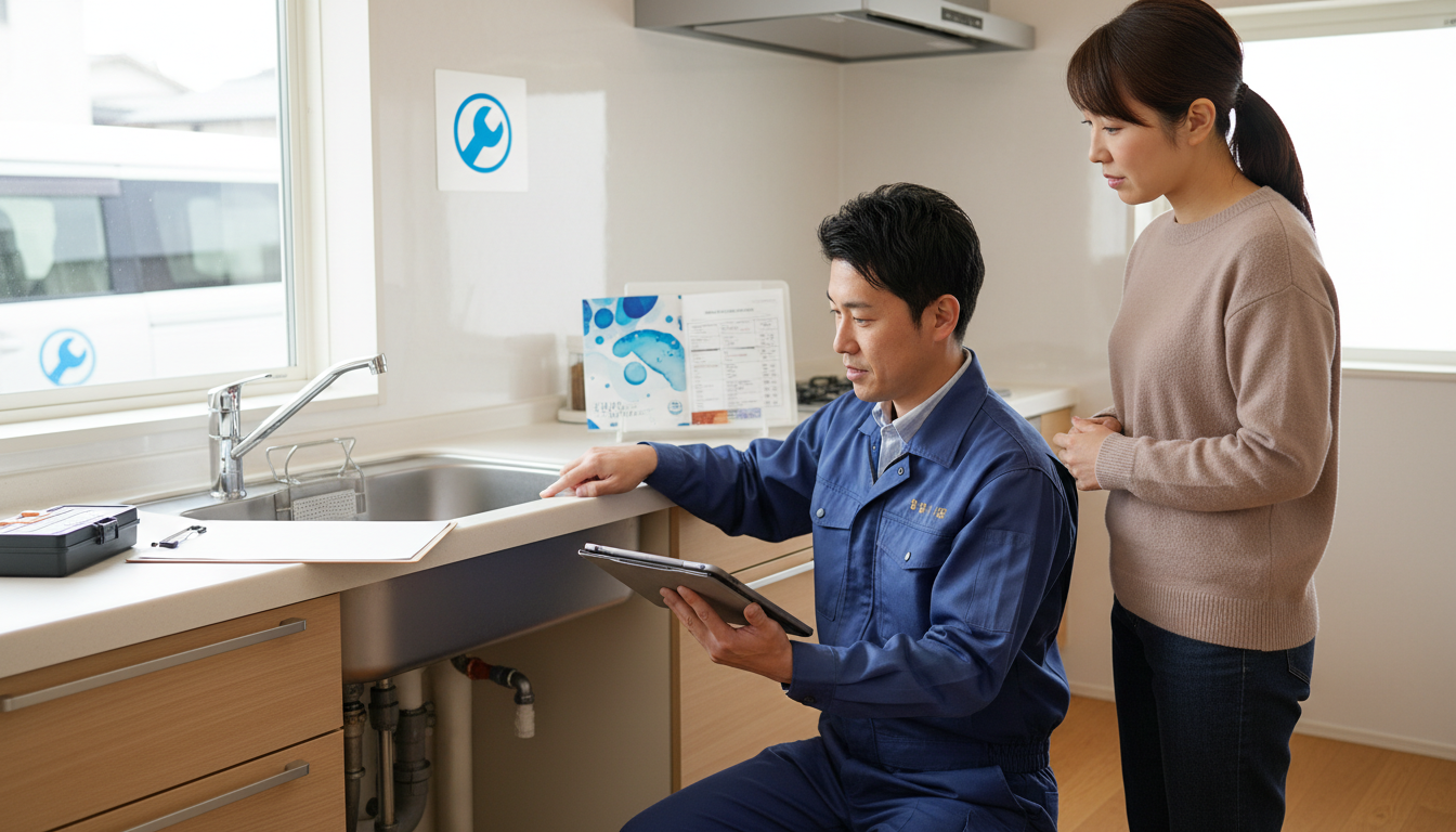 見積もり無料・水道局指定工事店かを確認するに関する画像