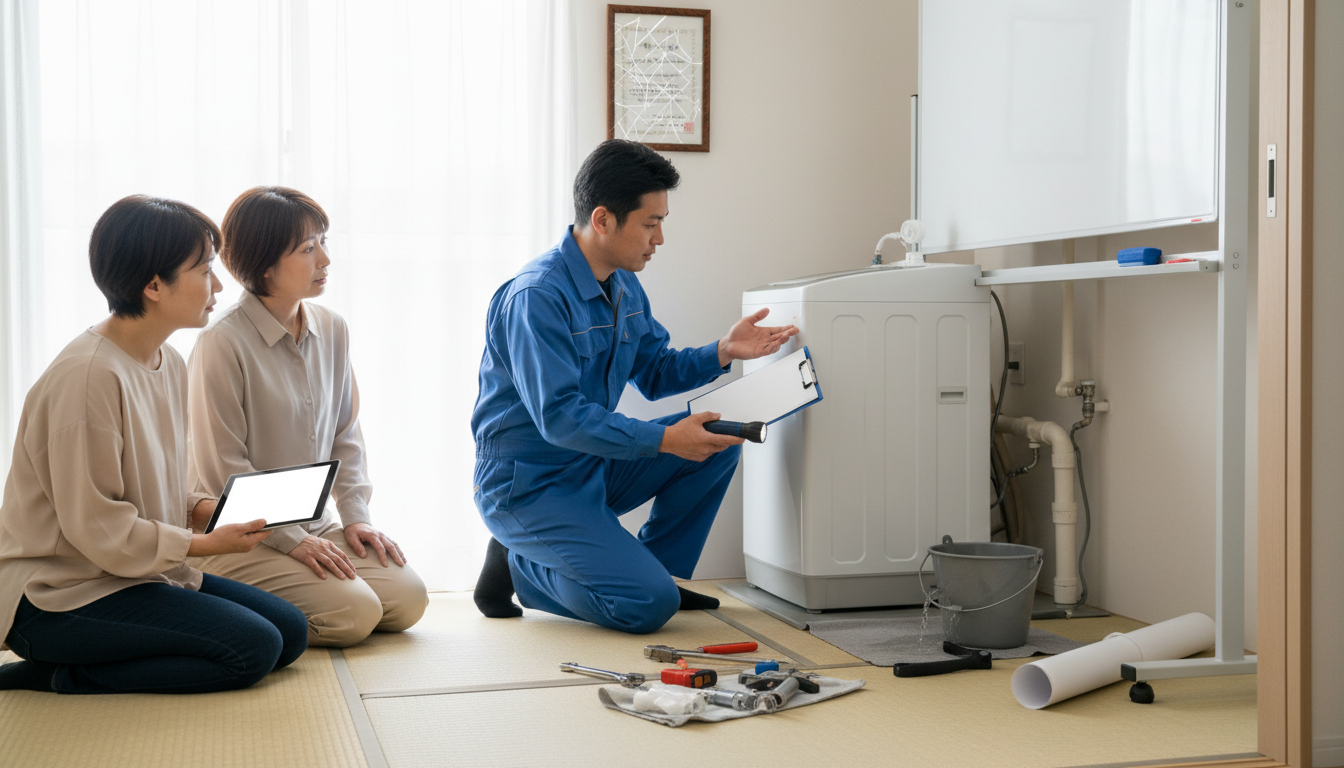 見積もり無料・水道局指定工事店かを確認するに関する画像