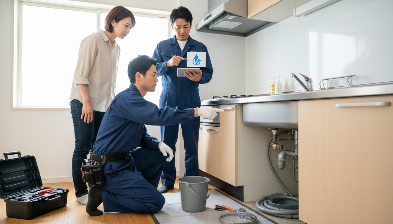 見積もり無料・水道局指定工事店かを確認するに関する画像